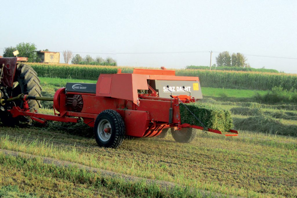 بیلر مکعبی سبزدشت مدل sb55